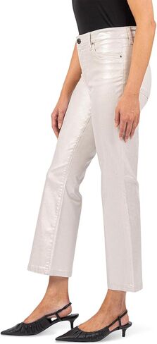 KUT from the Kloth Women's Kelsey High Rise Fab Ab Ankle Flare with Wide Hem in Saudi Arabia