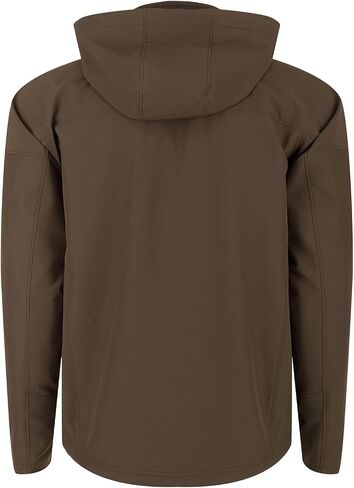 DRAKE Men's Rain Brake Durable Adjustable Lightweight Stretchy DWR Water Repellent Outdoor Casual Softshell Hooded Jacket in Saudi Arabia