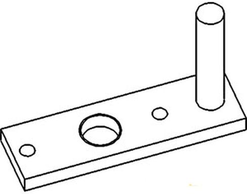 405580R11 Power Steering Cylinder Plate Fits Case/International Harvester in Saudi Arabia
