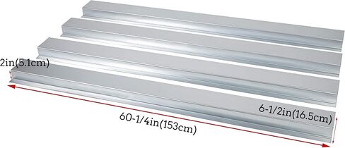 Kuafu Truck Bed Support Crossmember Rails متوافقة مع 1997-2010 Ford F150 F250 F350 F450 Super Duty Pickup Bed Breace Rails (مجموعة من 4) in Saudi Arabia