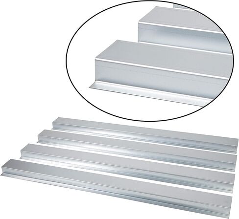 Kuafu Truck Bed Support Crossmember Rails متوافقة مع 1997-2010 Ford F150 F250 F350 F450 Super Duty Pickup Bed Breace Rails (مجموعة من 4) in Saudi Arabia