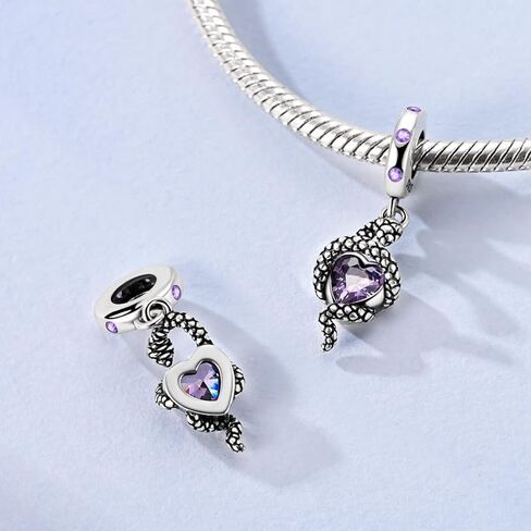 قطعتان في المجموع - 925 سحر حبة سيلف سيلف سيلف فضي لأساور باندورا وسحر قلادة سحر الأزياء - تعطي بشكل عشوائي سحرًا مفاجئًا in Kuwait
