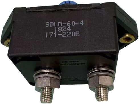 60A قاطع الدائرة 1712208 171-2208 لمحرك القط C9 3406E 924K 950GC 988H C15 in Saudi Arabia