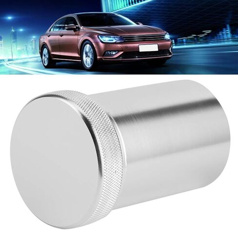 Qiilu 2in Weld على غطاء الحشو Cap Aluminy Weld على رقبة الحشو والغطاء 2 "لحام الوقود مع رقبة حشو الغطاء أجزاء خزان الوقود تجديد السيارة (الفضة) in Saudi Arabia