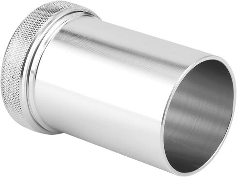 Qiilu 2in Weld على غطاء الحشو Cap Aluminy Weld على رقبة الحشو والغطاء 2 "لحام الوقود مع رقبة حشو الغطاء أجزاء خزان الوقود تجديد السيارة (الفضة) in Saudi Arabia