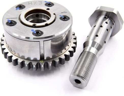 4PCS Intake&Exhaust VVT Camshaft Gear Sprockets & 4PCS Oil Control Valve Cam 5184369AH 5184370AH 5184150AF for 3.6L Pentastar Engine V6 Chrysler Dodge Avenger Challenger Charger Journey Cherokee Jeep in Saudi Arabia