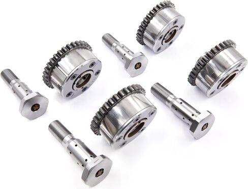 4PCS Intake&Exhaust VVT Camshaft Gear Sprockets & 4PCS Oil Control Valve Cam 5184369AH 5184370AH 5184150AF for 3.6L Pentastar Engine V6 Chrysler Dodge Avenger Challenger Charger Journey Cherokee Jeep in Saudi Arabia