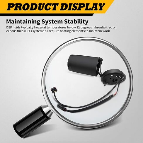 84412924 Def Exhaus Fluid Heater متوافق مع 2012-2016 Silverado 3500 HD 2500 HD 2012-2016 Sierra 2500 HD 3500 HD 6.6L استبدال EM1212URH F01C600337 in Kuwait