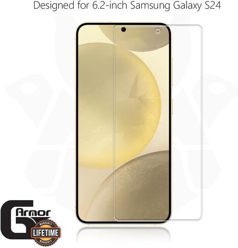 2 Pack Screen Protector for Samsung Galaxy A12 and A13 - Protective Tempered Glass Screen Cover, Phone Case Friendly, Lifetime Replacement in Saudi Arabia