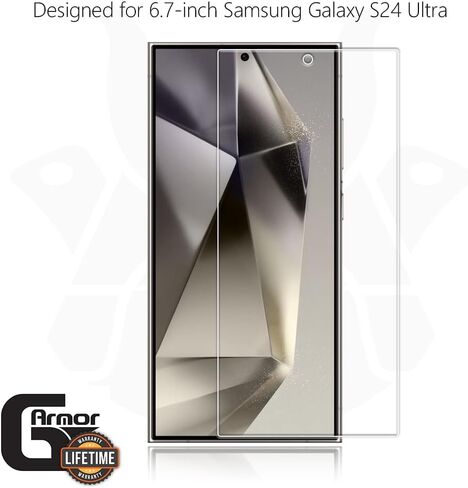 2 Pack Screen Protector for Samsung Galaxy A12 and A13 - Protective Tempered Glass Screen Cover, Phone Case Friendly, Lifetime Replacement in Saudi Arabia
