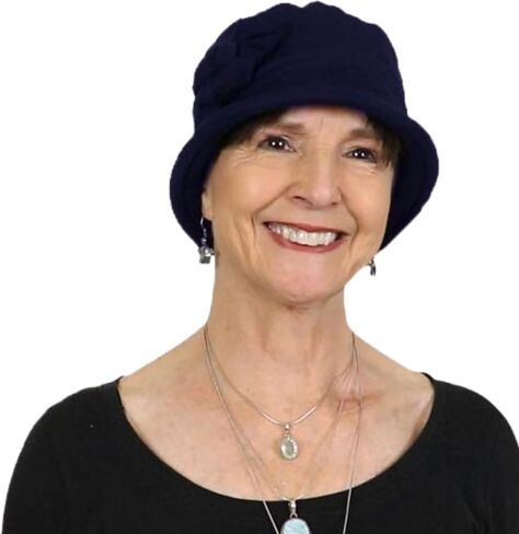 القبعات الأوشحة والمزيد من الأواره الكيميائية للنساء 100 ٪ تمشيط القطن Cloche Cancer القبعات 50+ UPF حماية الشمس غاتسبي in Kuwait