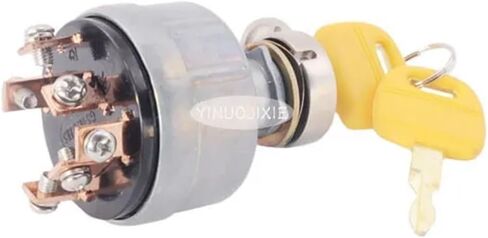 Applicable to Kobelco SK200 210 220 230 250 260-8-10 Ignition Switch Start Switch, Excavator Accessories in Saudi Arabia