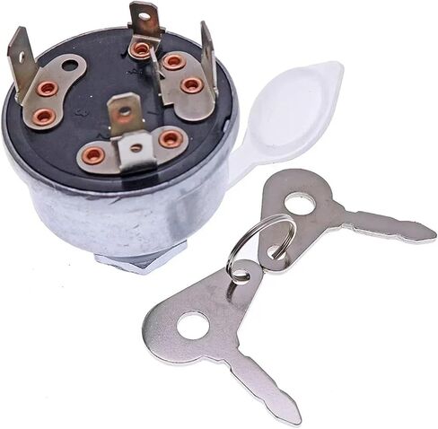 تبديل إكسسوارات الجرار المتانة لوكاس 128SA 35670 جرار 2PCS مفاتيح مفتاح الإشعال 12V/24V الإشعال in Saudi Arabia