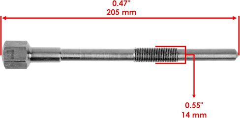 Caltric Primary Clutch Puller Tool Compatible with Can-am Maverick Max 1000 1000R 2013 2014 2015 2016 (Thread 14 x 1.5 mm) in Saudi Arabia