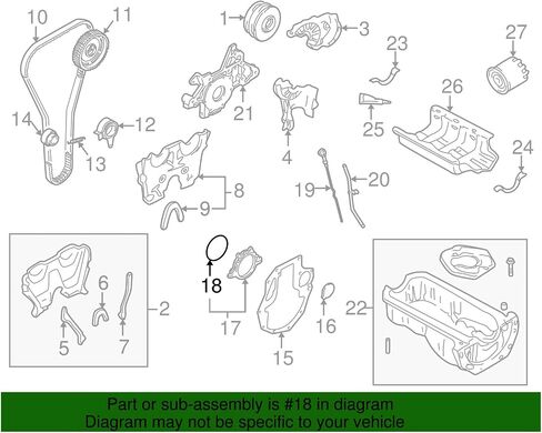 Mazda Crankshaft Seal - B3C7-10-602A in Saudi Arabia