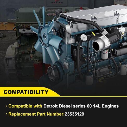 23535129 منظم صمام فحص الوقود متوافق مع Detroit Diesel Series 60 محركات 14L in Kuwait