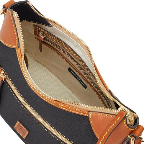 أكياس الكتف Dooney & Bourke للنساء ، حقيبة Hobo Leather Leather مع سحر in Kuwait