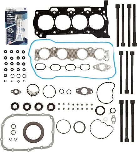 MA-9761261916 Full Gasket Set Head Bolts Compatible With/For 10-13 Lexus CT200H Toyota Prius 1.8 2ZRFXE in Saudi Arabia