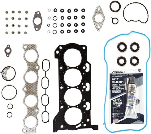 MA-9761261916 Full Gasket Set Head Bolts Compatible With/For 10-13 Lexus CT200H Toyota Prius 1.8 2ZRFXE in Saudi Arabia