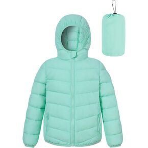 Lovekider 4-12 سنوات الفتيات معاطف الشتاء معاطف قابلة للذنب قابلة للوزن بغطاء مقنعين مع جيب in Kuwait