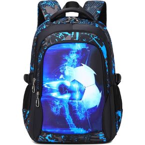 Boys Backpack Elementary School Bookbag Waterproof Durable Sturdy Kids Schoolbag Casual Travel Daypack (Green) in Saudi Arabia