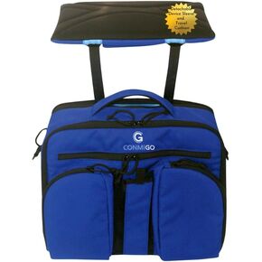 CONMIGO 'ULTI' Convertible Carry On Travel Bag w/Detachable 3-in-1 Seat Cushion, Laptop Sleeve & Portfolio | TSA Approved, Anti-Theft Weekender Luggage Essential | Light Messenger or Work Duffle in Saudi Arabia