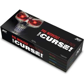 JNX The Curse! Pre Workout Powder with Creatine, Lemon Rush, 50 Servings | Pre workout powder for men & women with caffeine, L-Citrulline, Beta Alanine & Creatine for energy, pumps & performance. in Saudi Arabia