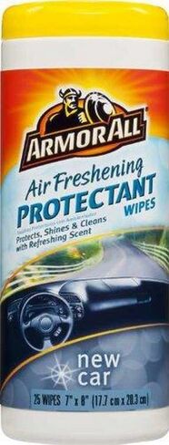 Armor All Car Interior Cleaner Proteals - Cleaning للسيارات والشاحنات والدراجات النارية ، سيارة جديدة ، 25 Count ، 78533 in Saudi Arabia