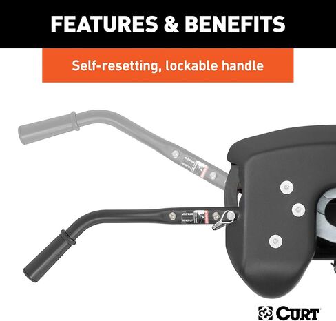 CURT 16046 A25 5th Wheel Hitch, 25,000 lbs, Select Ram 2500, 3500, 8-Foot Bed Puck System in Saudi Arabia