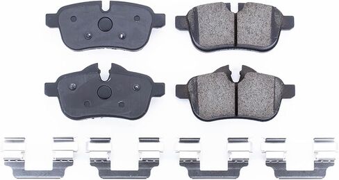Power Stop Rear Brake Kit For BMW Z4 2009-16 - Ceramic Brake Pads With Installation Hardware, 17-1433 in Saudi Arabia