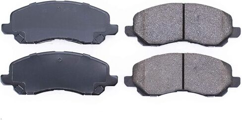 Power Stop 16-866 Z16 Evolution Front Ceramic Brake Pads For Chrysler 200 Sebring Dodge Avenger Caliber Stratus Jeep Compass Patriot Mitsubishi Eclipse Galant Lancer Outlander [Application Specific] in Saudi Arabia