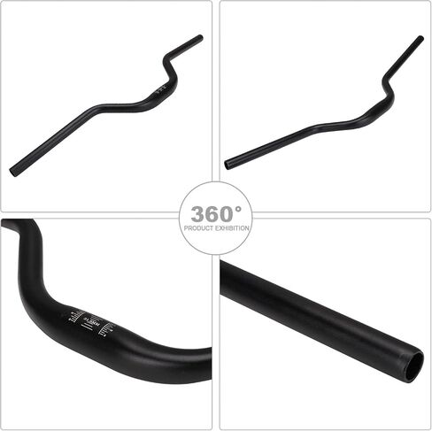 Riser Handlebar 7/8 "بالنسبة إلى Surron ، 7075 تشكيل متكامل الألومنيوم 31.8 ملم و 22 مم للدراجة الترابية Sur Ron/Surron Light Bee S/Light Bee X/X160/X260/Talaria Sting R/MX4 -Titanium in Kuwait