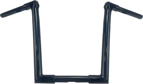 New Black 12" Rise Ape Hangers Straight 1.25" tube Handle Bars Handlebar Fit for Harley Softail Fat Boy Breakout Dyna Sportster Touring Road King in Saudi Arabia