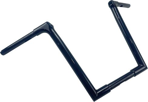 New Black 12" Rise Ape Hangers Straight 1.25" tube Handle Bars Handlebar Fit for Harley Softail Fat Boy Breakout Dyna Sportster Touring Road King in Saudi Arabia