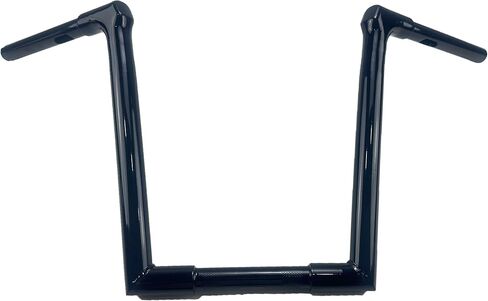 New Black 12" Rise Ape Hangers Straight 1.25" tube Handle Bars Handlebar Fit for Harley Softail Fat Boy Breakout Dyna Sportster Touring Road King in Saudi Arabia