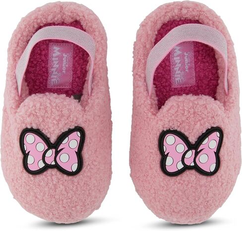 Slippers Disney Minnie Mouse Girls Slippers - Mickey Mouse ، Sittch و Pooh 3D Plush Slip on Soes in Saudi Arabia