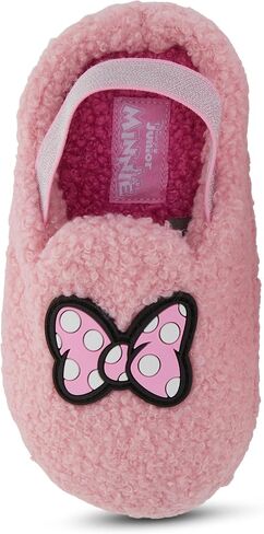 Slippers Disney Minnie Mouse Girls Slippers - Mickey Mouse ، Sittch و Pooh 3D Plush Slip on Soes in Saudi Arabia