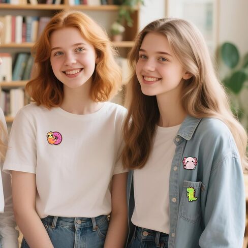 30-200PCS Cute Backpack Pins Bulk Random Different DIY Brooch Lapel Pins Aesthetic Set Cool Button Pin funny Pin for Girl Hat in Kuwait