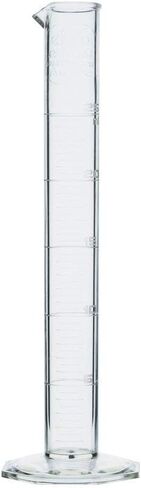 EISCO Graduated Cylinder, 1000mL - Class A Tolerance - Octagonal Base - TPX Plastic - Industrial Quality, Autoclavable in Saudi Arabia