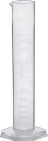 EISCO Graduated Cylinder, 1000mL - Class A Tolerance - Octagonal Base - TPX Plastic - Industrial Quality, Autoclavable in Saudi Arabia