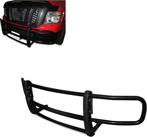 Black Horse SPARTAN Grille brush Bumper Guard Modular Black Compatible with 12-25 NV1500|2012-2025 Nissan NV2500|2012-2025 Nissan NV3500-17NINVMA in Saudi Arabia