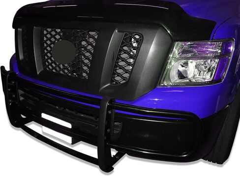Black Horse SPARTAN Grille brush Bumper Guard Modular Black Compatible with 12-25 NV1500|2012-2025 Nissan NV2500|2012-2025 Nissan NV3500-17NINVMA in Saudi Arabia