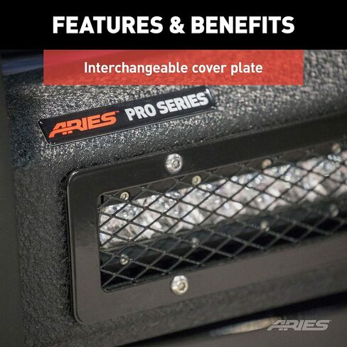 ARIES P3069 Pro Series Black Steel Grille Guard, No-Drill, Fits Select Ford Ranger in Saudi Arabia