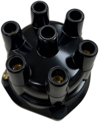 Distributor Cap (6cyl.)(For Delco w/screw held cap) Fits John Deere 4010 4020 Massey Ferguson 1100 Allis Chalmers 180 190 190XT Minneapolis Moline White Oliver 1600 1800 Tractor Delco 1960810 in Saudi Arabia