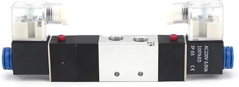 4V130C-06 4V230C-08 4V330C-10 4V430C-15 AIR ELECTOMAGNETIC VILVES 3 PASITION 5 WATE REAMATIC SLENOID VALVE (4V430C-15 ، DC12V) in Saudi Arabia