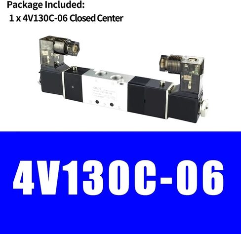 4V130C-06 4V230C-08 4V330C-10 4V430C-15 AIR ELECTOMAGNETIC VILVES 3 PASITION 5 WATE REAMATIC SLENOID VALVE (4V430C-15 ، DC12V) in Saudi Arabia