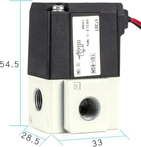 VT307 Series 3 Port Solenoid Valve Direct Operated Poppet Type VT307-5G1-01 Vacuum VT307V-5G1-01 valve(VT307V-3G1-02) in Saudi Arabia