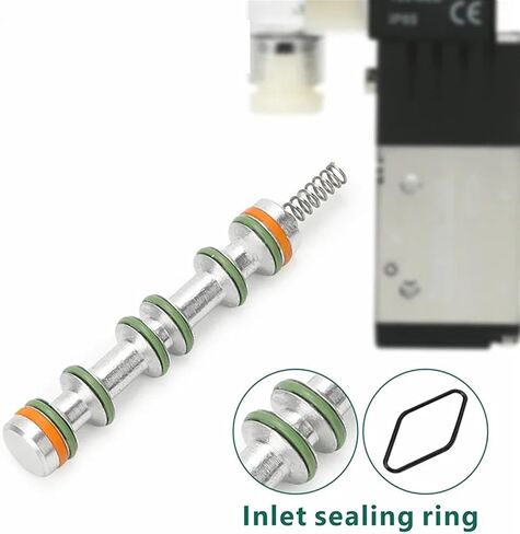 3V210 Coil Volt Solenoid Valve Pneumatic Position Control Air Magnetic Gas 12V 24V 110V 220V 380V Brass, Steel, Copper Material(3V210-06,AC220V) in Saudi Arabia