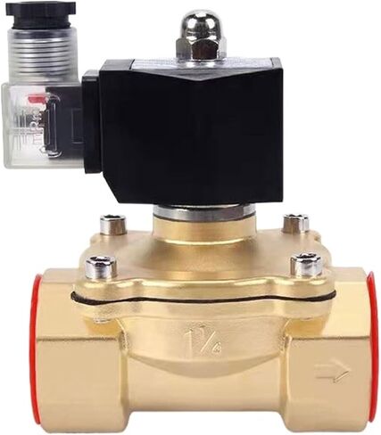 Normally closed brass solenoid valve Waterproof water valve, IP65 enclosed coil, G1/8"G3/8" AC220V DC12V DC24V(DN25,220V) in Saudi Arabia
