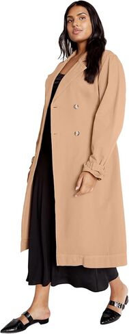 City Chic Women's Plus Size Coat - Laylo Trench in Saudi Arabia